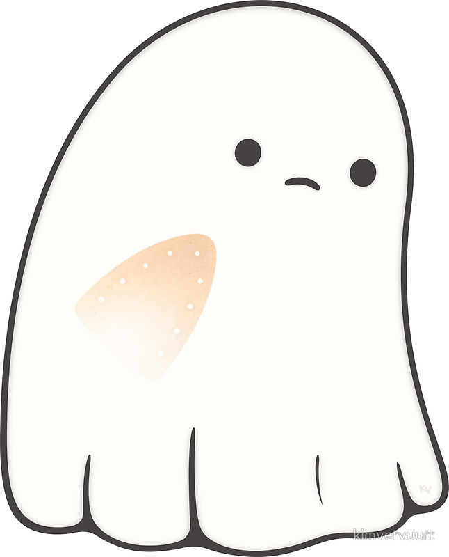 ghost clipart sad ghost
