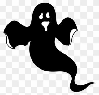ghost clipart silhouette