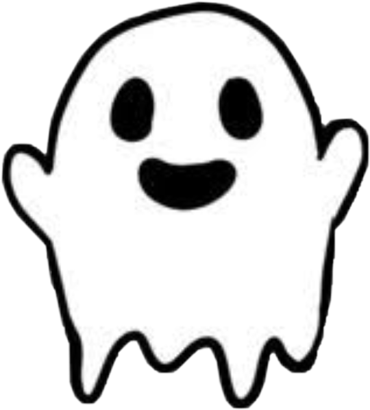 ghost clipart sticker