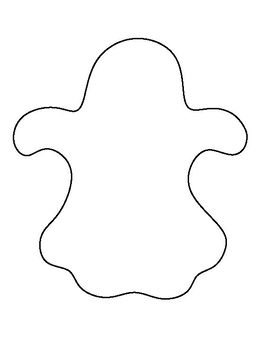ghost clipart template