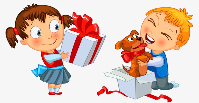 Station . Gift clipart gift giving
