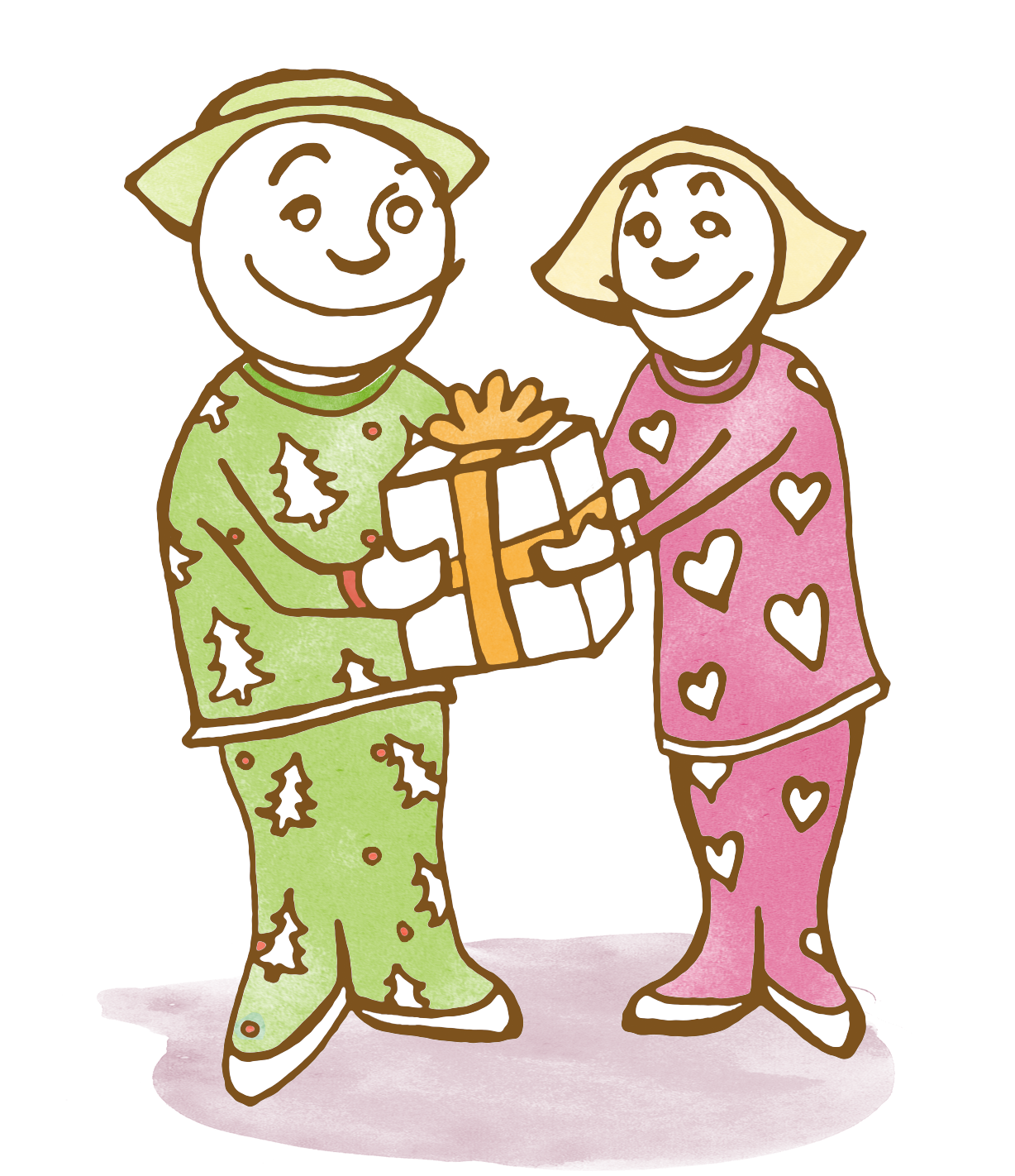 Gift clipart gift giving. This year give the
