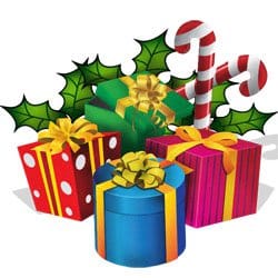 gift clipart merry christmas