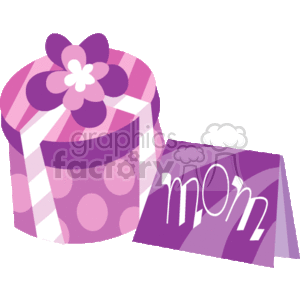 Mothers royalty free . Gifts clipart mother's day