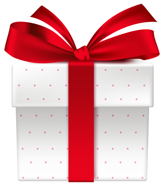gift clipart red