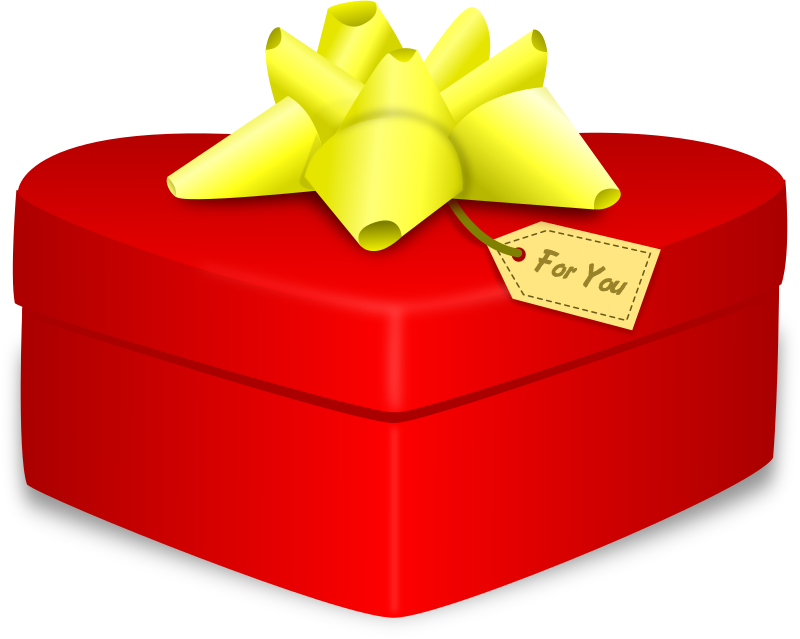 gifts clipart valentines day