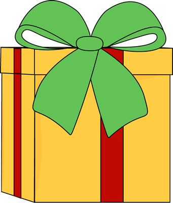 gifts clipart yellow
