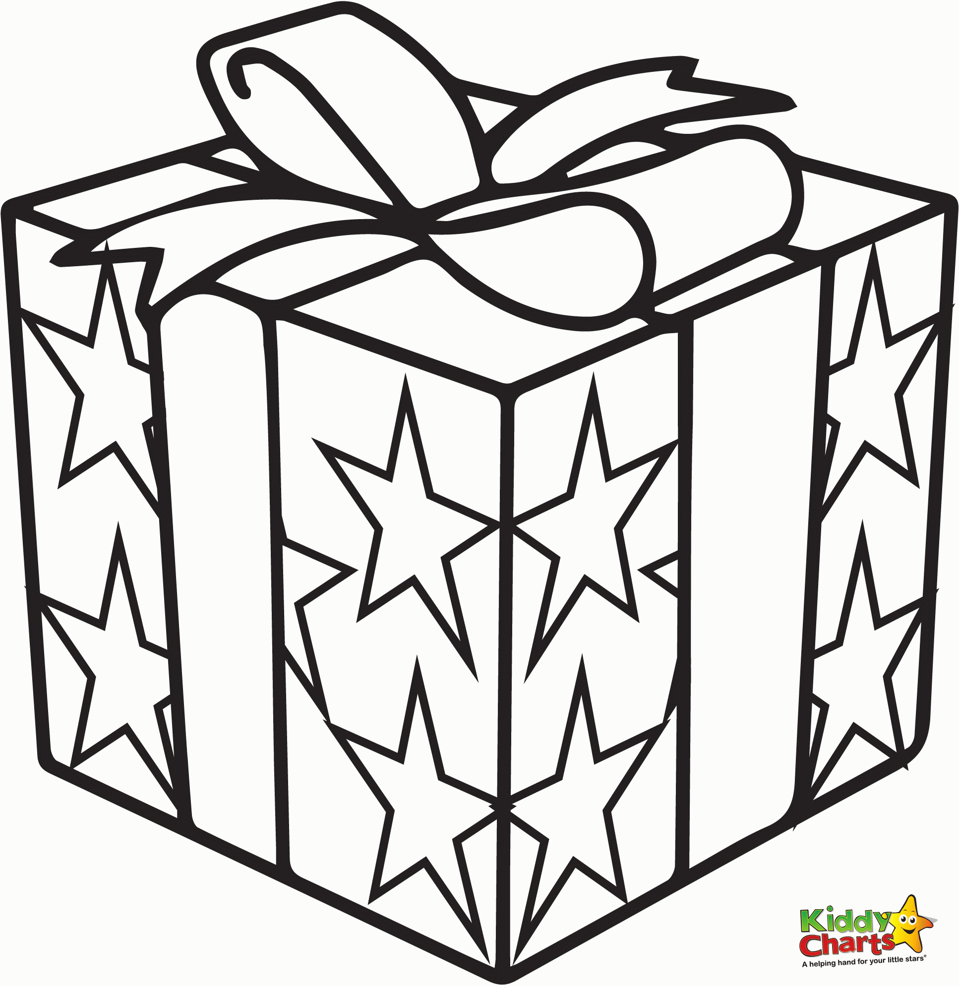gifts clipart colouring