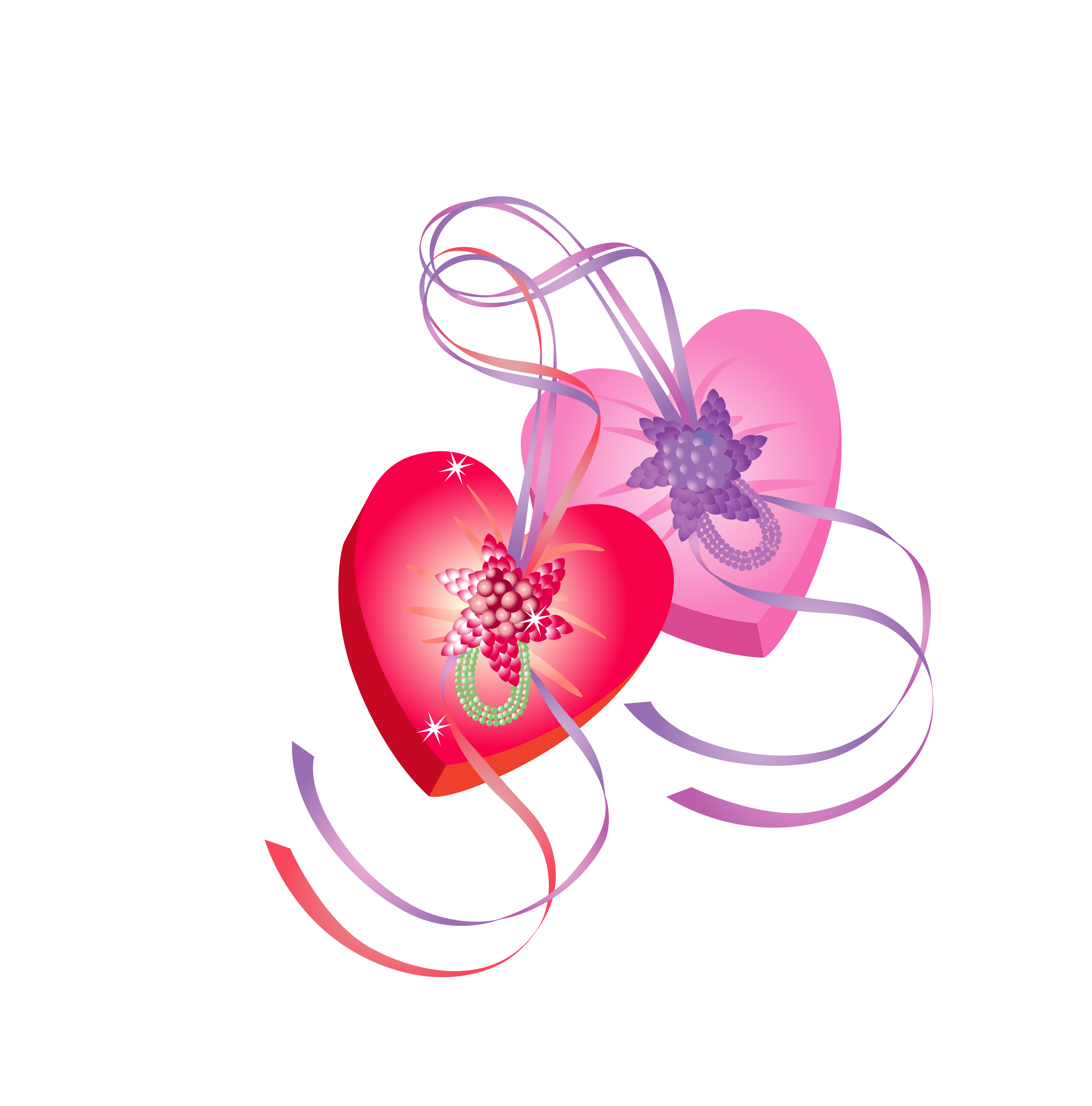 Gifts clipart heart gift. Euclidean vector clip art
