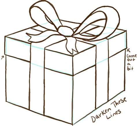gifts clipart sketch