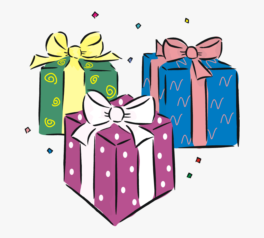 gifts clipart transparent background