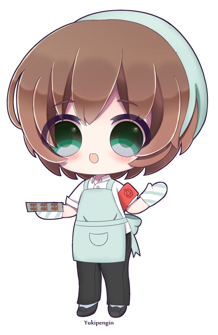 Amao odayaka chibi by. Gingerbread clipart adorable