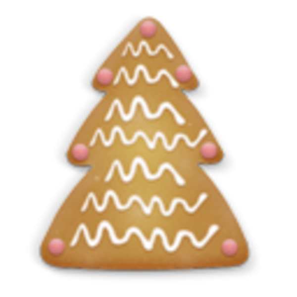 Gingerbread cookie decorating