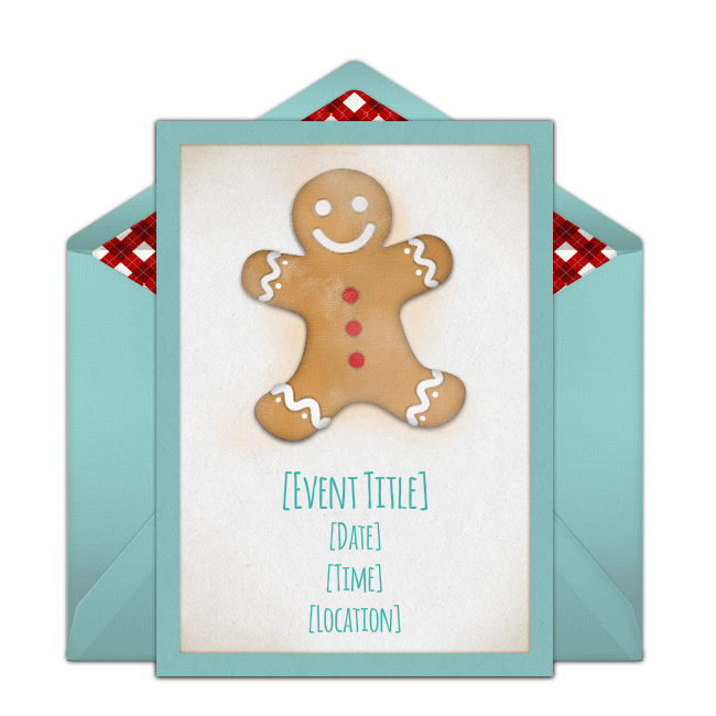 gingerbread clipart cookie exchange