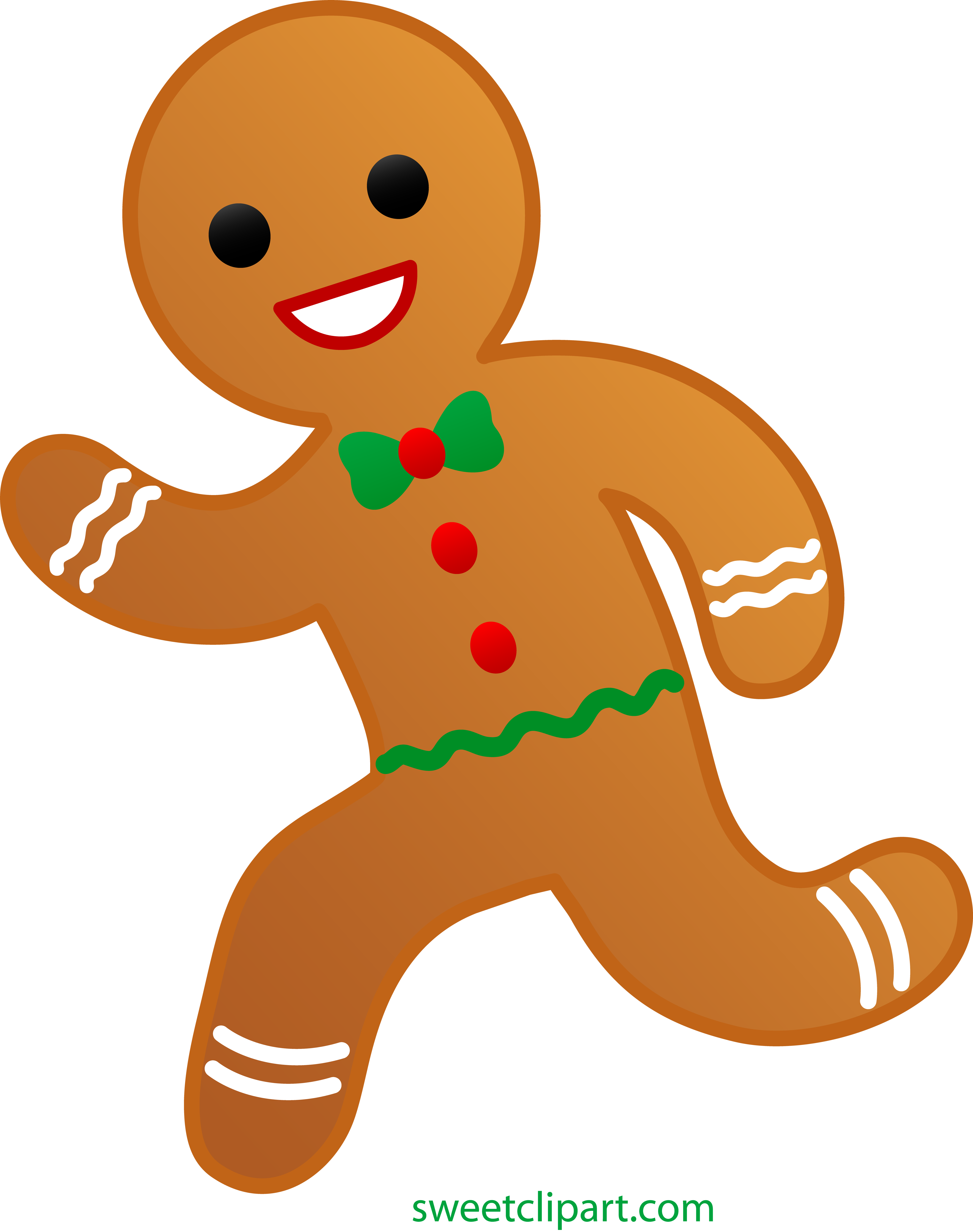 gingerbread clipart festive