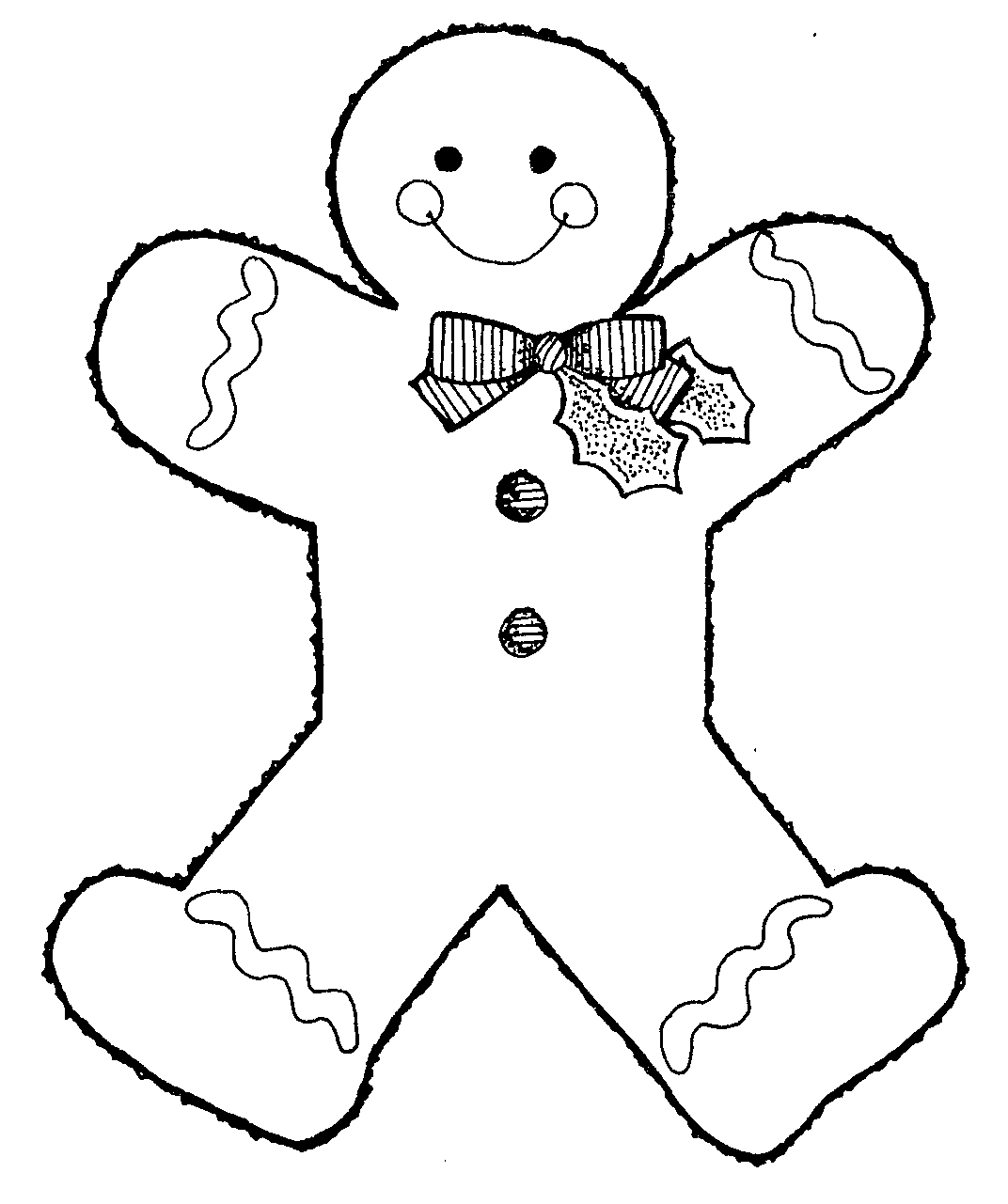 gingerbread clipart free printable