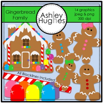 gingerbread clipart gingerbread family
