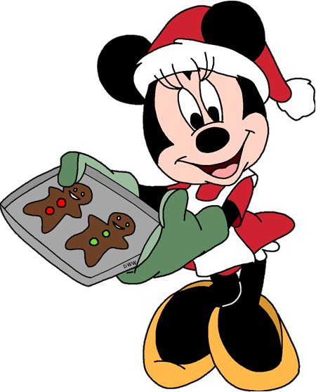 gingerbread clipart mickey mouse