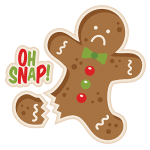 Man svg my miss. Gingerbread clipart oh snap