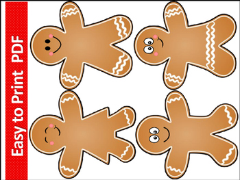 gingerbread clipart pdf