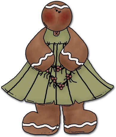 Gingerbread clipart primitive. Pin by hearted country