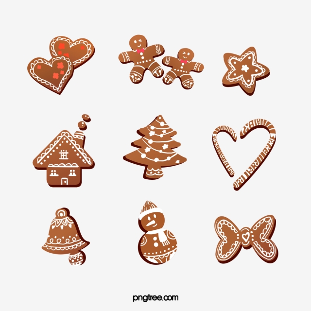 gingerbread clipart traditional