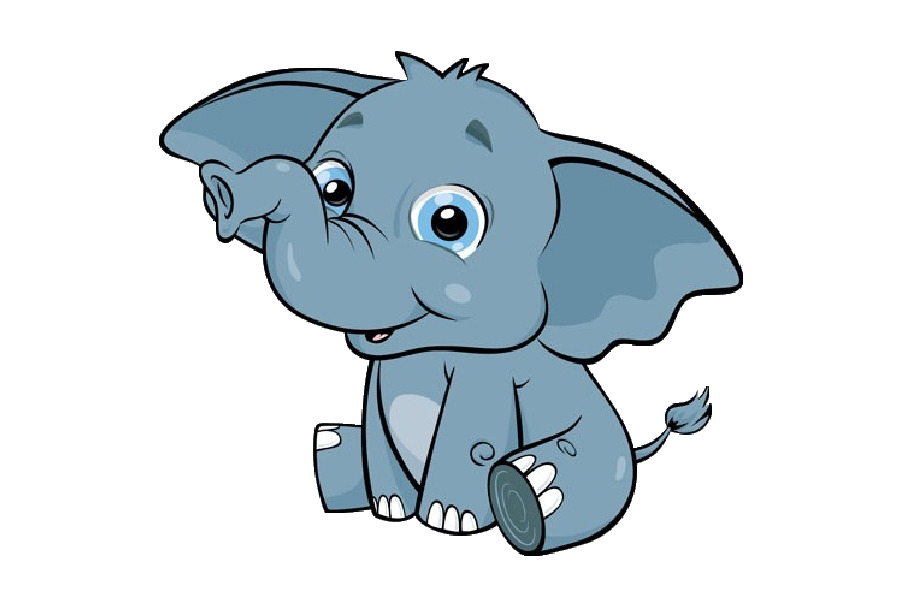 giraffe clipart elephant