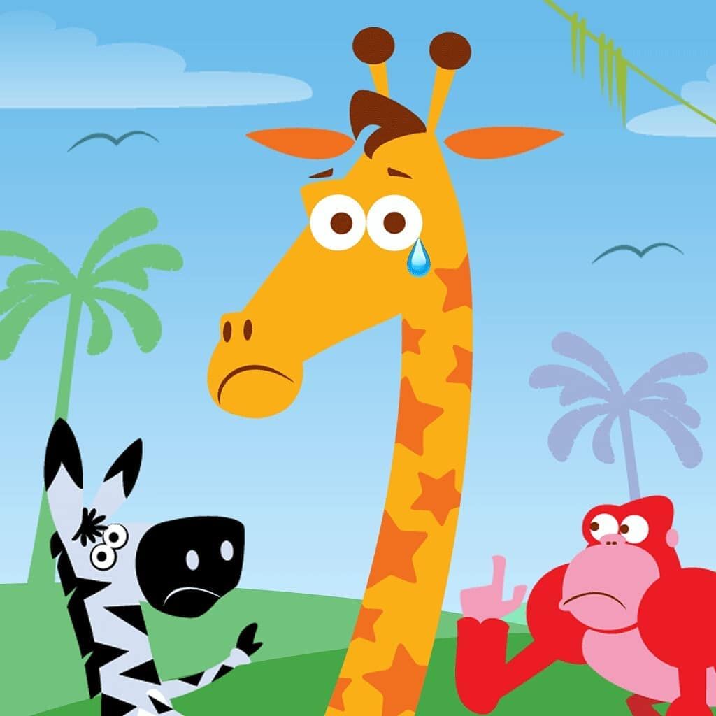 Giraffe clipart sad. Pin on toys r