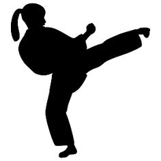 girl clipart karate