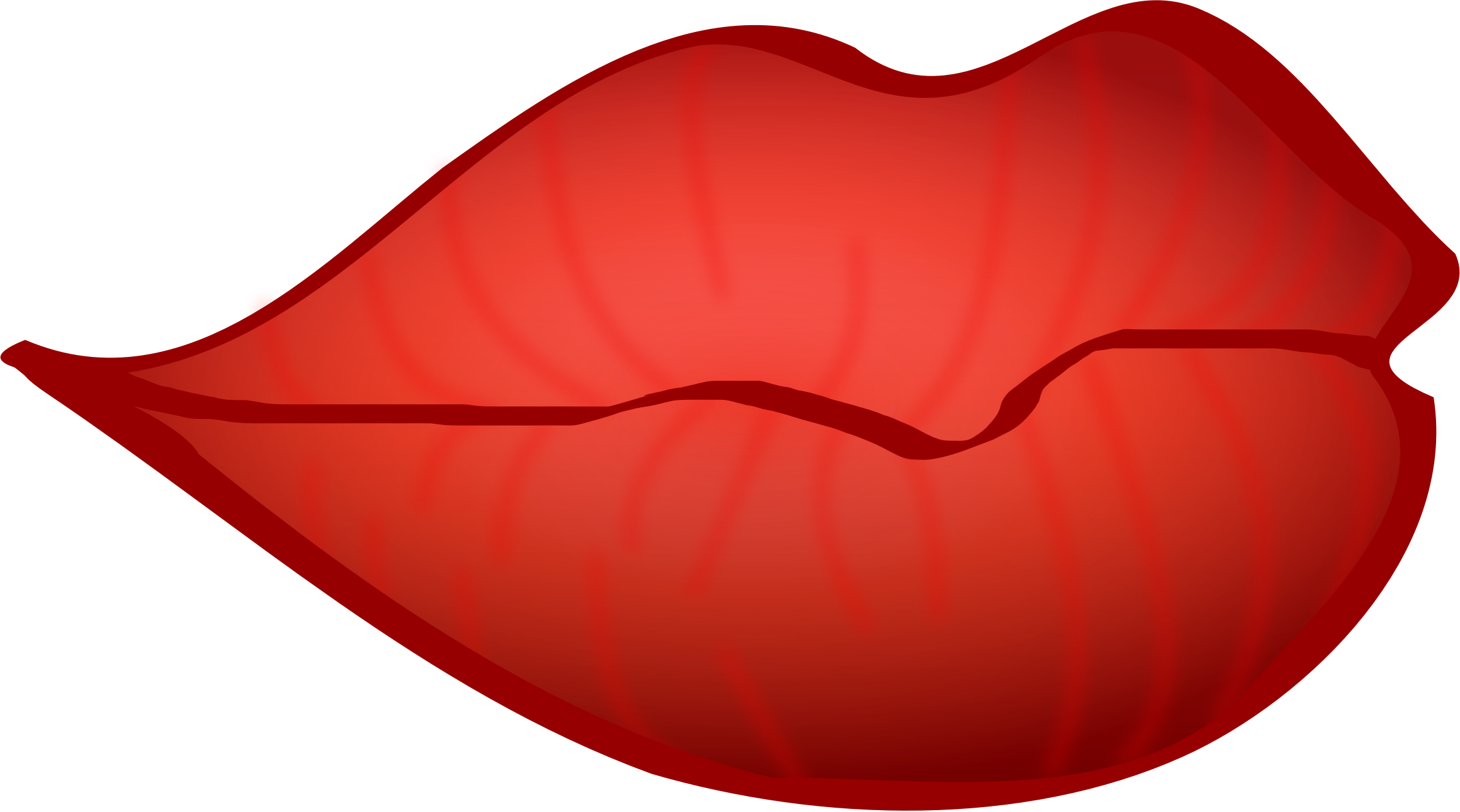  collection of pouty. Orange clipart lips