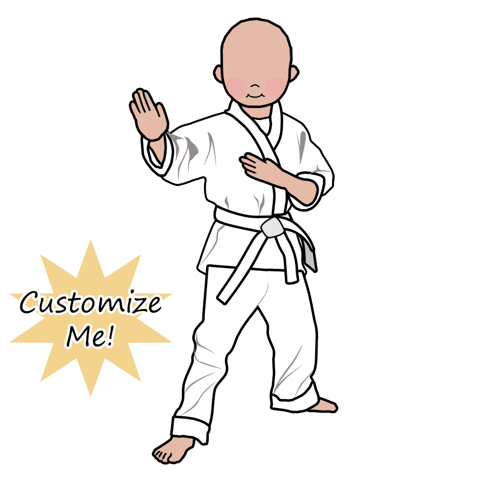 karate clipart karate person
