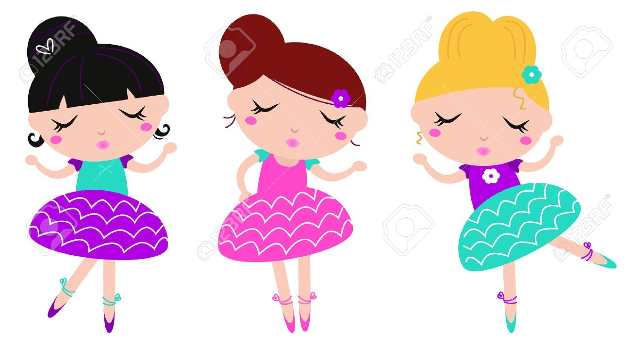  collection of dancing. Ballet clipart little girl