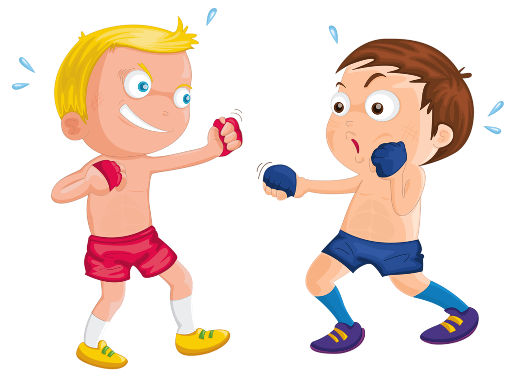 girls clipart boxing