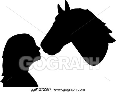 horse clipart nose
