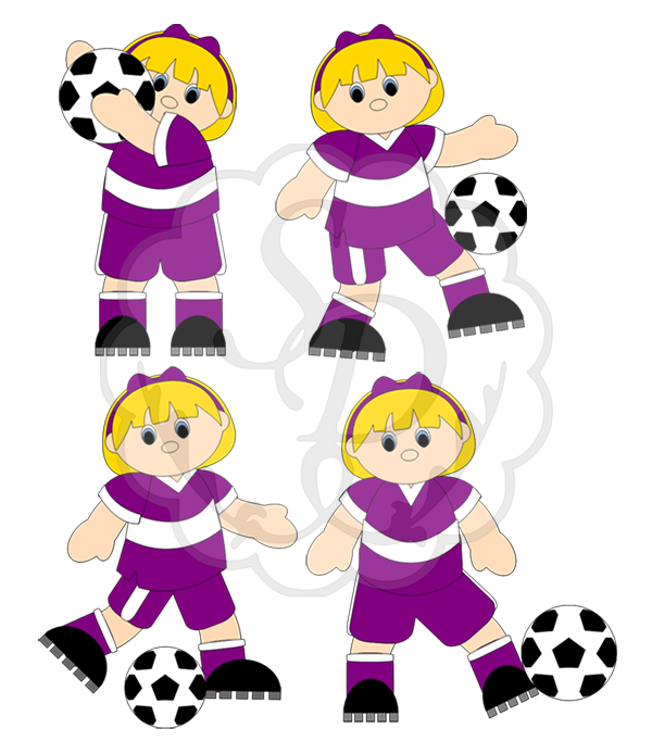 girls clipart rugby