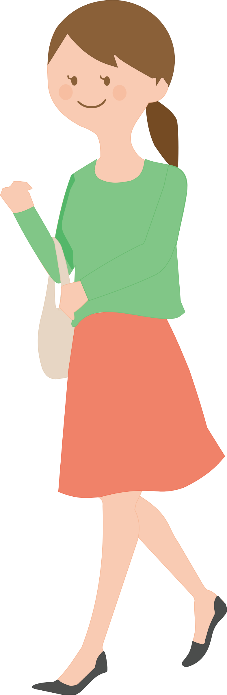 Girls clipart shopping. Girl big image png