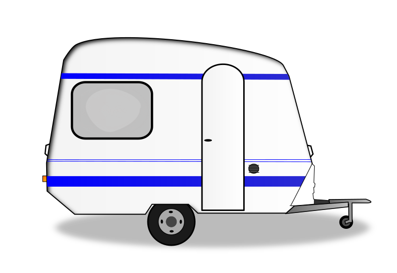 girly clipart camper