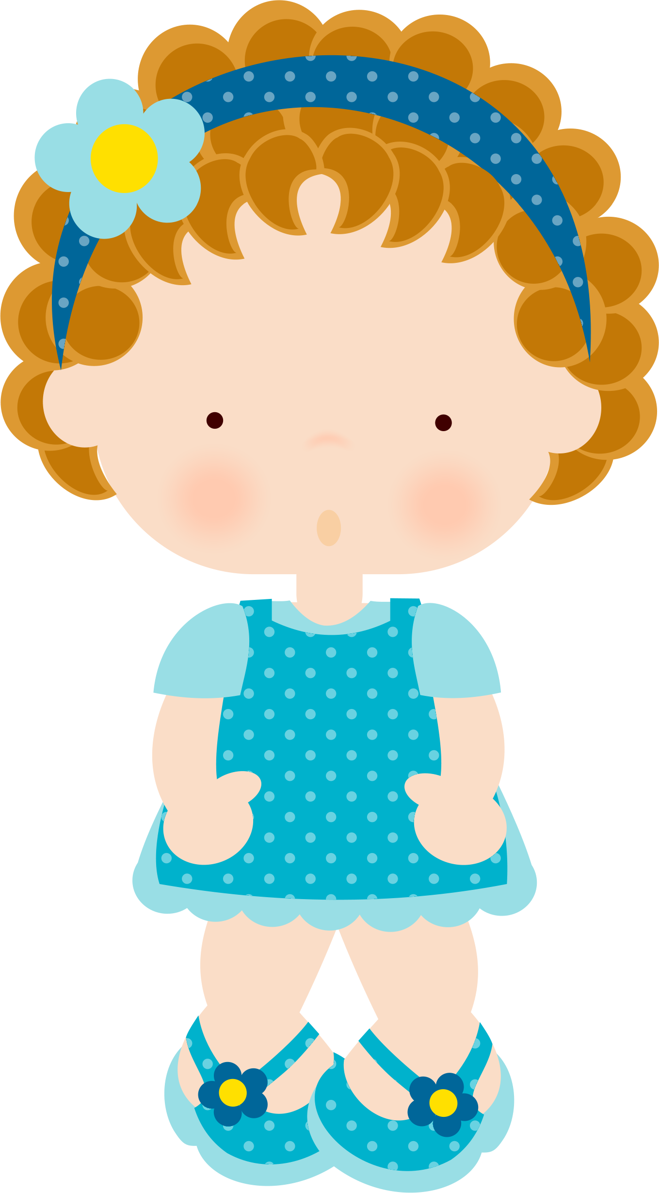 girly clipart child