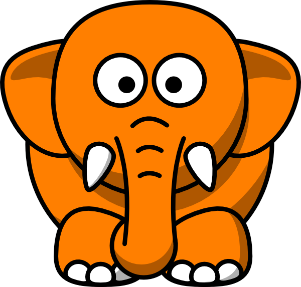 girly clipart elephant