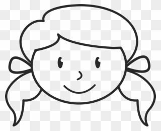Girly clipart face. Free png girl clip