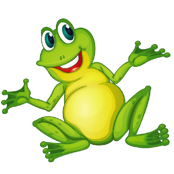 girly clipart frog