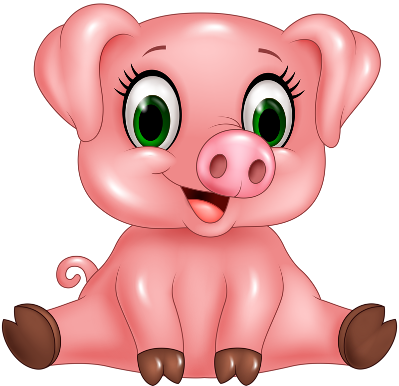 Hog clipart cute baby goat, Hog cute baby goat Transparent ...