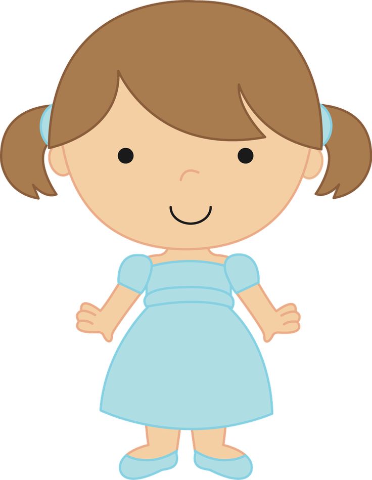 girly clipart toddler
