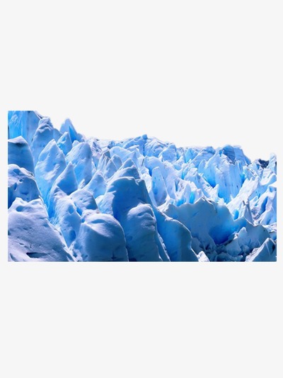 glacier clipart blue snow