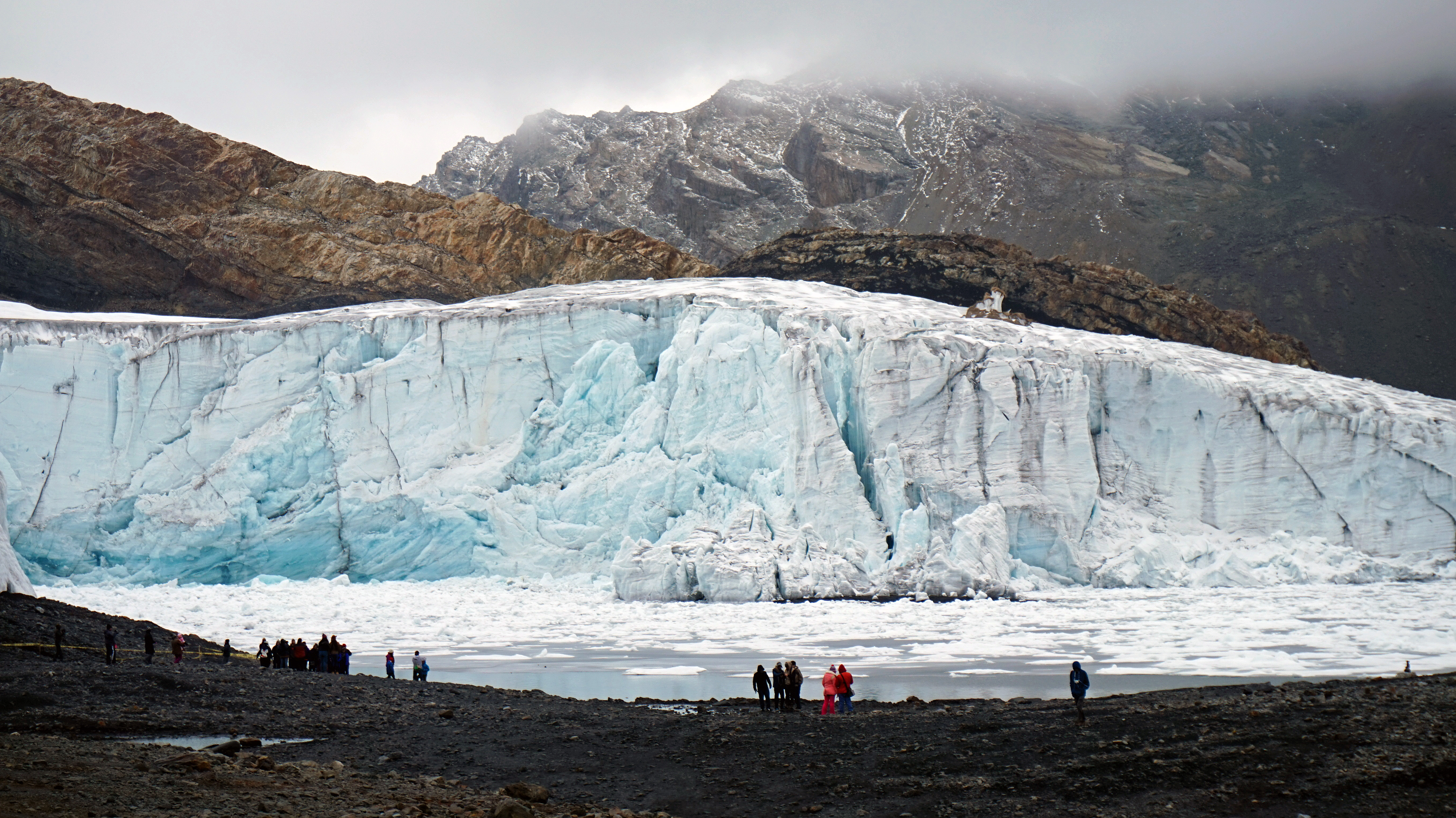 glacier clipart broken ice