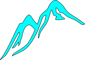Glacier clipart mountain top. Clip art panda free