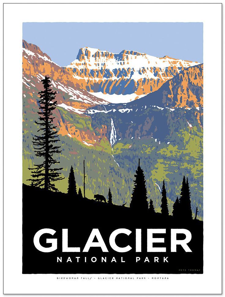 glacier clipart state park