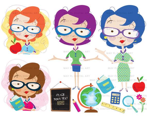 Glass clipart teacher. Classroom cute graphics blackboard