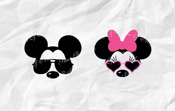 glasses clipart mickey mouse