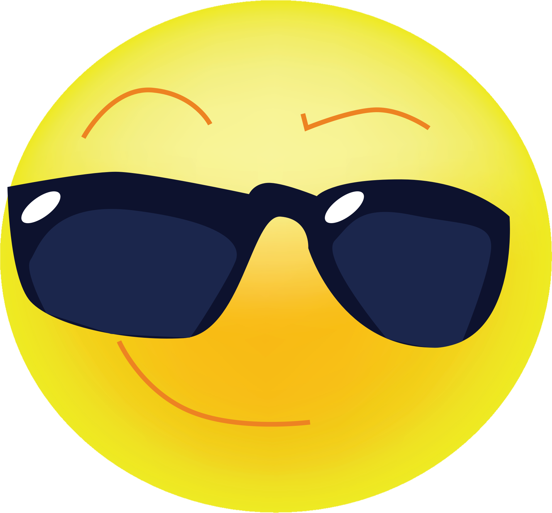 glasses clipart yellow